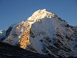 44 Dorje Lakpa and Gur Karpo Ri At Sunrise From Shishapangma Southwest Advanced Base Camp